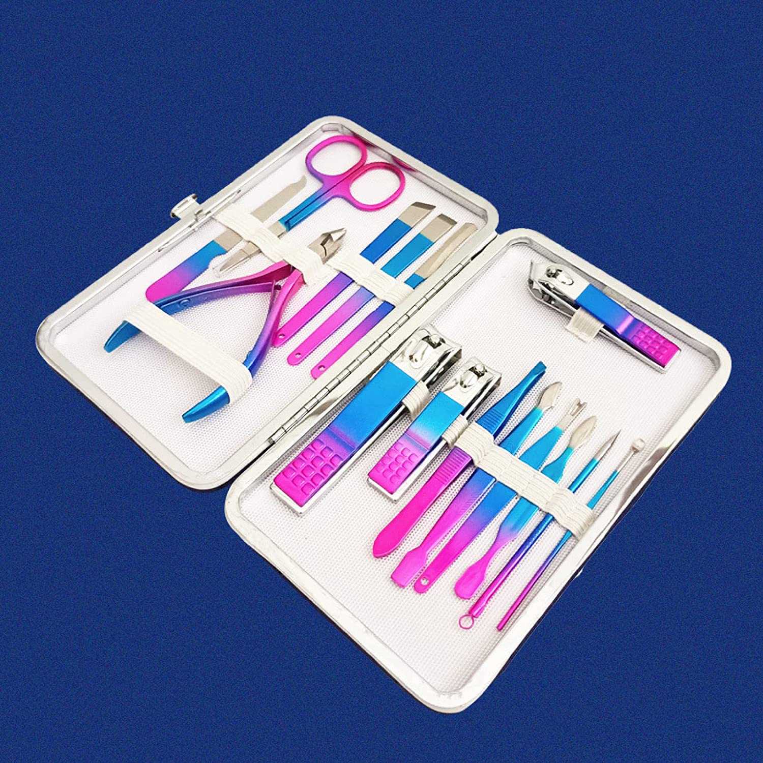 iCare Professional Nail Clipper Nail File Nail Cutter 15PCS Manicure Kit iCare Professional Nail Clipper Nail File Nail Cutter 15PCS Manicure Kit